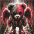 50x50 65Farben Really bad Teddy