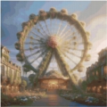 90x90 100Farben Ferris Wheel