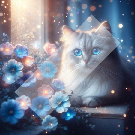 Diamond Painting Bild „Beautyful Cat“