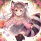 Diamond Painting Bild „Bubble Tea Foxygirl“