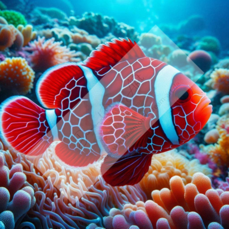 Diamond Painting Bild „Clownfish“