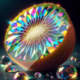 Diamond Painting Bild „Colorful Crystal Kiwi“