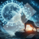 Diamond Painting Bild „The Runes of the Alpha Wolf“