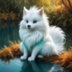 Diamond Painting Bild „White Foxy“