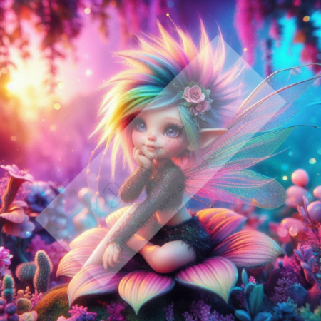 Diamond Painting Bild „Dreamy Pixie“