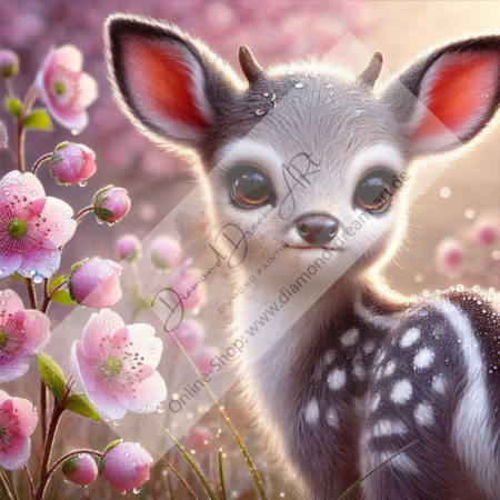 Diamond Painting Bild „Little Bambi“