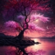 Diamond Painting Bild „Wishing Trees"