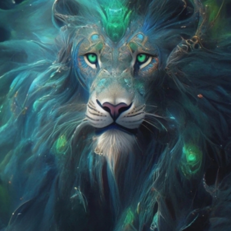 Diamond Painting Bild „Lion"