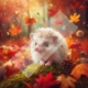 Diamond Painting Bild „Fairytale Fall Hedgehog“