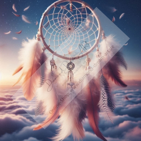 Diamond Painting Bild „Dream Catcher above the Clouds“