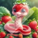 Diamond Painting Bild Strawberry Snake