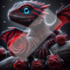 Diamond Painting Bild „Red Rose Dragon“