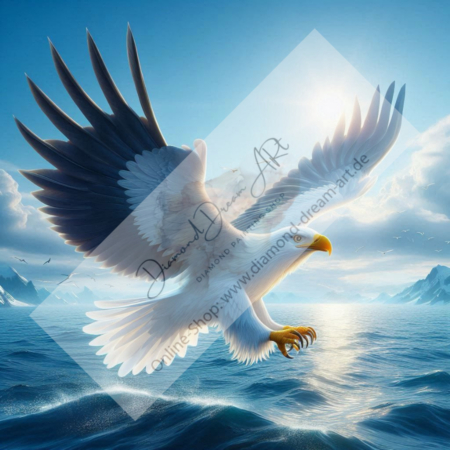 Diamond Painting Bild „Sea eagles of the seas“