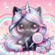 Diamond Painting Bild „Unicorn Lollipop Dreams“