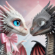 Diamond Painting Bild „Dragon Girl & Dragon Boy“