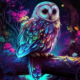 Diamond Painting Bild „Midnight Owl“ AB